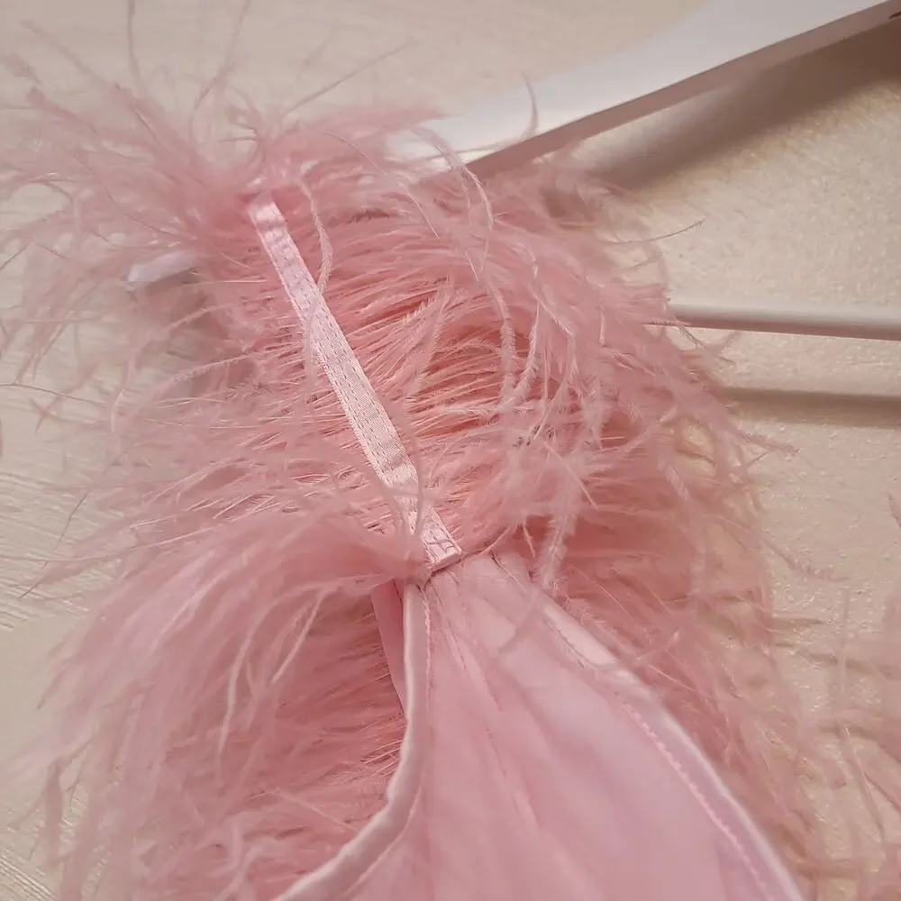 Fashion Nova Tulle Mini Dress Size S So In Love Pink - Picture 6 of 10